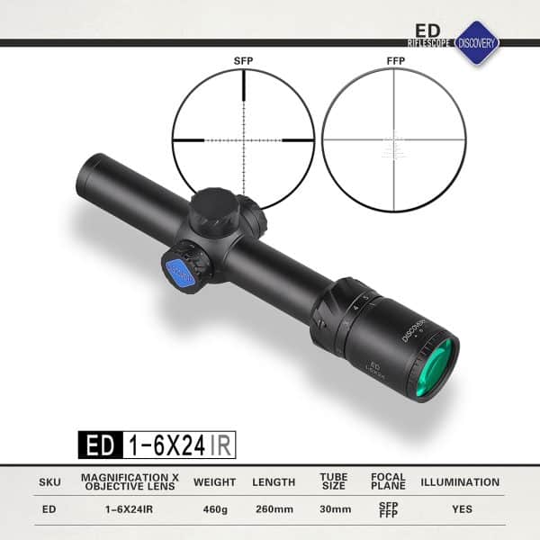 Discovery ED 1-6X24 IR FFP