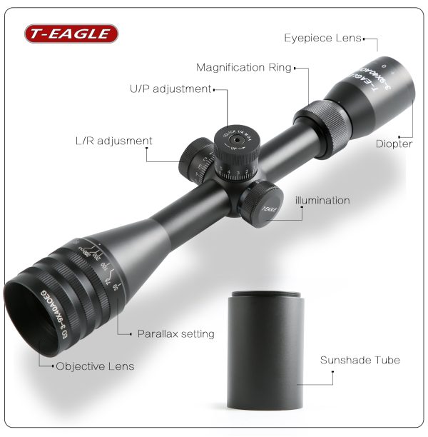 T-Eagle EO 3-9X40 AOEG-KN