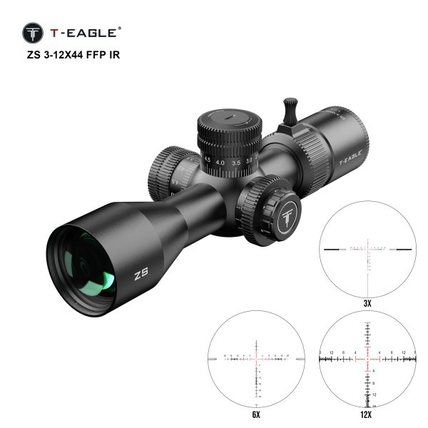 T-Eagle ZS 3-12X44FFP IR