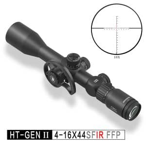 DISCOVERYOPT HT GEN2 4-16X44SFIR FFP 1/4MOA Oldalparallaxos céltávcső