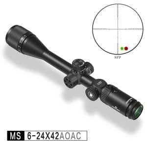 DISCOVERYOPT MS 6-24X42AOAC HK 1/4MOA Frontparallaxos céltávcső