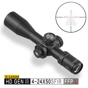 Discoveryopt HD GEN II 4-24X50SFIR FFP L oldalparralaxos céltávcső