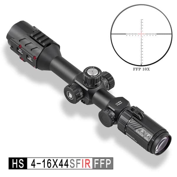 DISCOVERYOPT HS 4-14x44SFIR FFP 1/10MIL Oldalparallaxos céltávcső