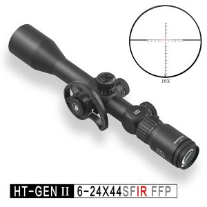 DISCOVERYOPT HT GEN2 6-24X44SFIR FFP 1/4MOA Oldalparallaxos céltávcső