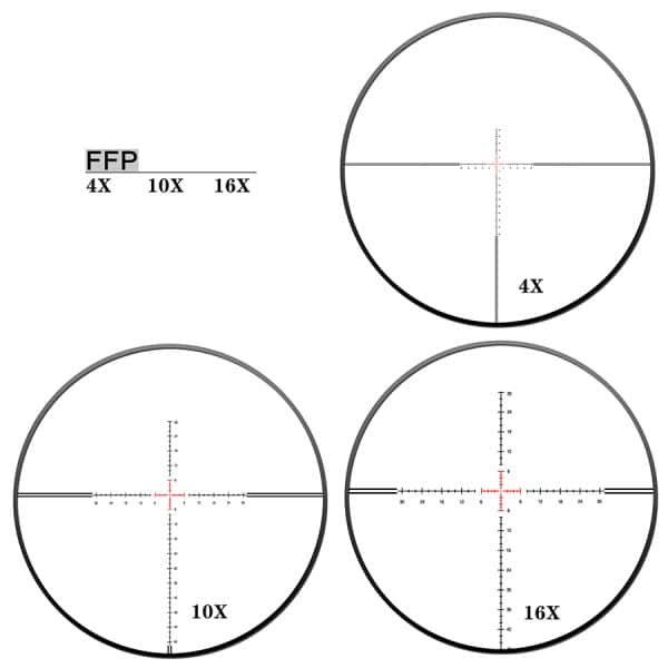 DISCOVERYOPT HS 4-14x44SFIR FFP 1/10MIL Oldalparallaxos céltávcső