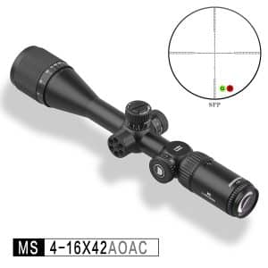 DISCOVERYOPT MS 4-16X42AOAC HK 1/4MOA Frontparallaxos céltávcső