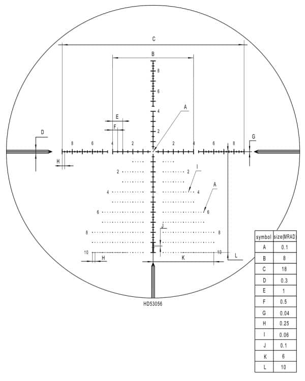 Discoveryopt HD GENII 5-30X56 SFIR FFP L 1/10MIL Oldalparallaxos céltávcső