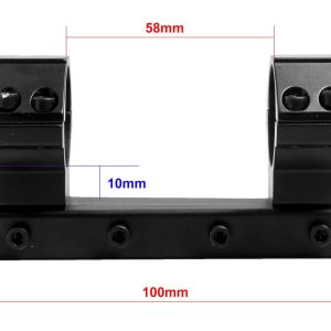 MitaPoint Céltávcső szerelék, egyrészes, magas, 30mm-es tubusra 11mm-es sínhez